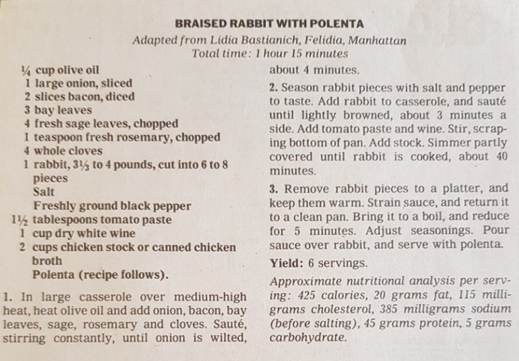 Braised Beef with Polenta