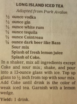 Long Island Ice Tea